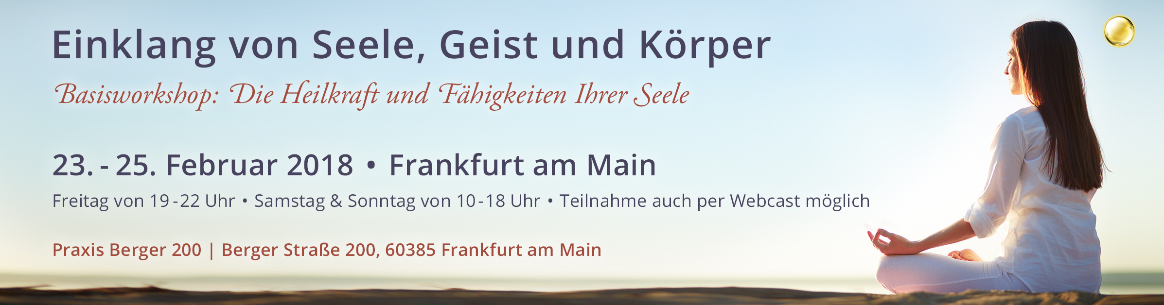 Einklang Von Seele Geist Und Körper Einführung In Die Seelenheilung Frankfurt Am Main 